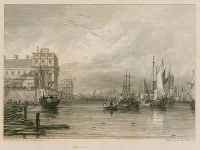 Greenwich, London von Augustus Wall Callcott